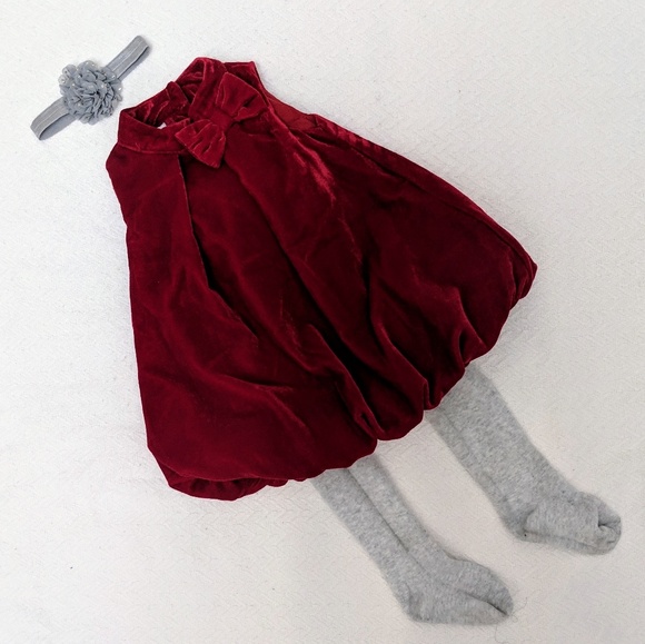 First Impressions Other - NWOT Velvet holiday dress - size 3-6mo